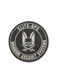 WARRIOR ASSAULT Σηματάκι ROUND RUBBER LOGO SHIELD