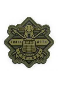 5.11 Train With Purpose Patch 81973GRN