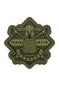 5.11 Σήμα Train With Purpose Patch 81973GRN