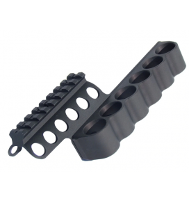 Φορέας Φυσιγγίων MESA TACTICAL 94270 SureShell Aluminum Carrier and Rail for Beretta 1301 Tactical (6-Shell, 12-GA, 3 ¼ in)