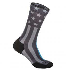 5.11 10041AA  Κάλτσες SOCK & AWE CREW THIN BLUE LINE