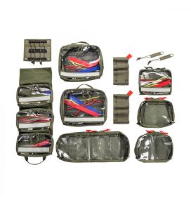 Tasmanian Tiger Σετ Θήκες TT MODULAR MEDIC INSERT 45 VL TRANSPARENT POUCHES