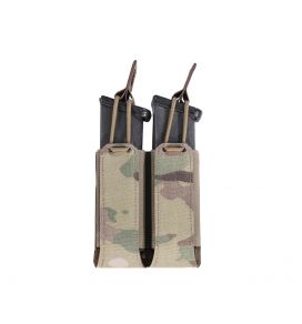 WARRIOR ASSAULT Διπλή Θήκη Γεμιστήρα Πιστολιού DOUBLE BUNGEE PISTOL POUCH – MULTICAM