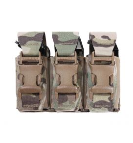 WARRIOR ASSAULT Θήκη TRIPLE 40MM FLASH BANG POUCH – MULTICAM