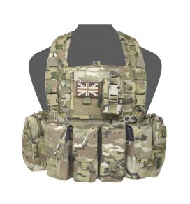 WARRIOR ASSAULT Φορέας Πλακών 901 ELITE OPS BRAVO M4 CHEST RIG & COMBOS - MULTICAM