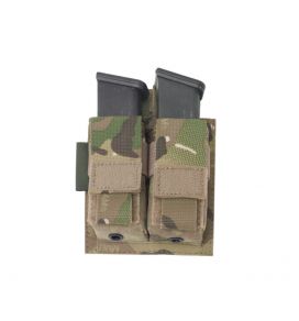 WARRIOR ASSAULT  Διπλή Θήκη Γεμιστήρας Πιστολίου DIRECT ACTION DOUBLE DA 9MM PISTOL POUCH – MULTICAM