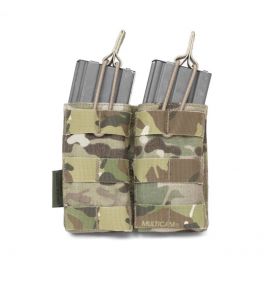 WARRIOR ASSAULT Διπλή Θήκη Γεμιστήρων DOUBLE MOLLE OPEN M4 5.56MM – MULTICAM