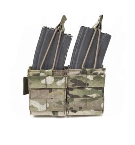 WARRIOR ASSAULT  Διπλή Θήκη Γεμιστήρων DOUBLE SNAP MAG POUCH FOR M4 5.56 - MULTICAM