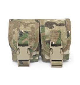 WARRIOR ASSAULT  Διπλή Θήκη DOUBLE FRAG GRENADE POUCH GENERATION 1 – MULTICAM