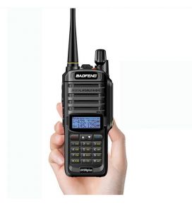Aσύρματος Πομποδέκτης Baofeng UV-9R Plus IP67 Waterproof UHF/VHF Walkie Talkie 8W Two Way Radio + Earpiece
