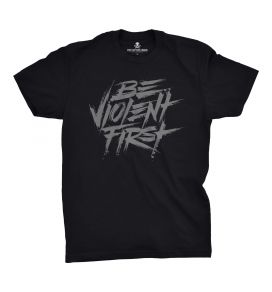 Pipe Hitter's Union PT-DEADHAND Μπλουζάκι Κοντομάνικο Be Violent First Tee Grey