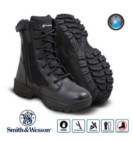 Smith & Wesson® Άρβυλο Footwear Breach 2.0 Men's Tactical Side-Zip Boots - 8" Black