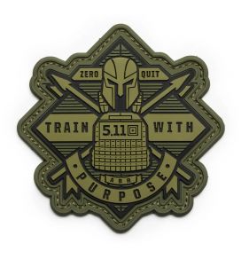 5.11 Σήμα Train With Purpose Patch 81973GRN