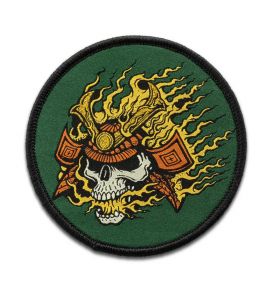 5.11 Flaming Skull Patch 92304