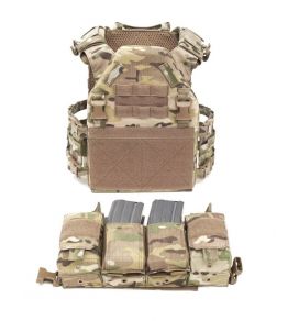 WARRIOR ASSAULT Φορέας Πλακών RECON CARRIER SHOOTERS CUT & COMBOS -  MULTICAM
