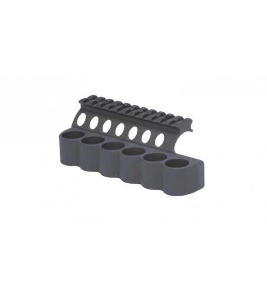 Φορέας φυσιγγίων MESA TACTICAL 91220 SureShell Carrier And Rail For Ben M2 Tactical (6-Shell, 12-GA, 4 1/2 In)