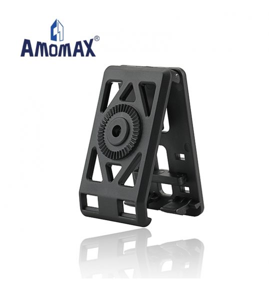 AMOMAX BELT CLIP Compatible with all Amomax Holsters & Magazine Pouches - AMBC2 - Black