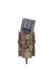 WARRIOR ASSAULT  Θήκη Γεμιστήρων 5.56 ή 7.62 & Πιστολίου SINGLE QUICK MAG WITH SINGLE PISTOL POUCH MULTICAM